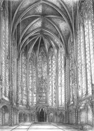 Готические рисунки