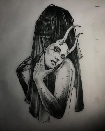 Готические рисунки