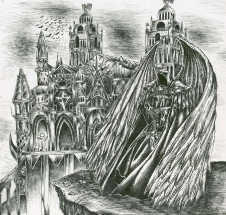 Готический стиль рисунок