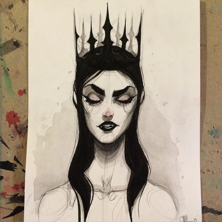 Готические рисунки простые