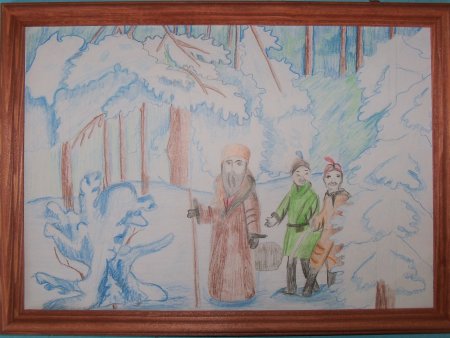 Иллюстрация к опере Ивана Сусанина