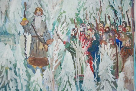 Иллюстрация к опере Ивана Сусанина