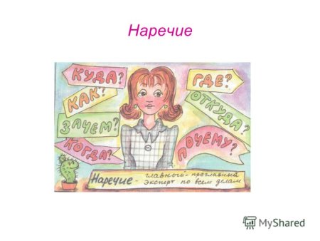 Наречия для дошкольников