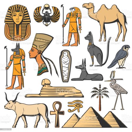 Фреска орнаменты древнего Египта