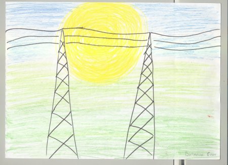 Рисунок на день энергетики