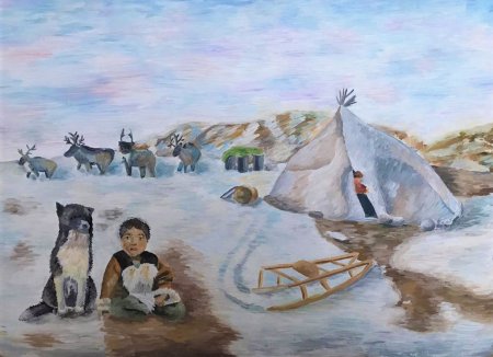 Чукотка рисунок