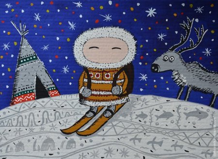 Плакаты на тему чукчи