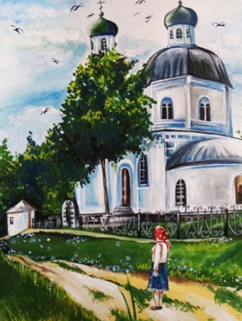 Рисунки гуашью