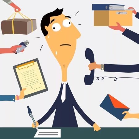 Менеджмент на прозрачном фоне