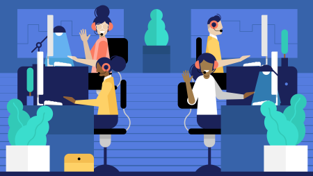 Деловая беседа иллюстрации