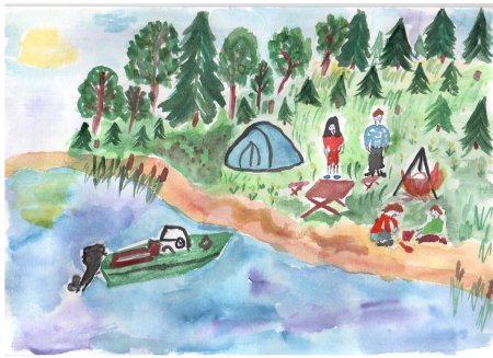 Рисунок на тему путешествие