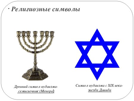 Древняя Менора иудеев