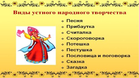 Сказки устное народное творчество 2 класс