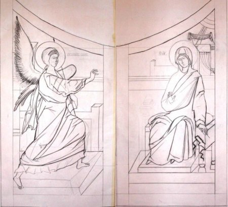 Раскраска праздник Жаворонки для детей