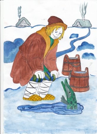 По щучьему веленью иллюстрации к сказке