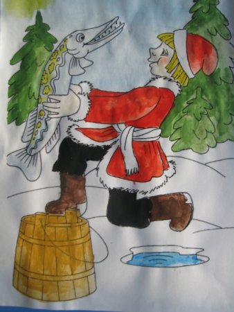 Пушкин по щучьему велению