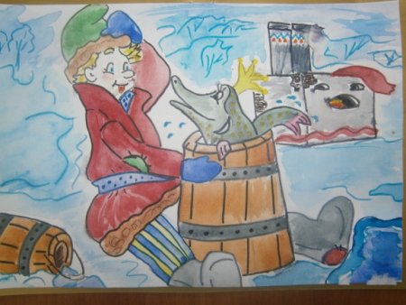 По щучьему велению иллюстрации