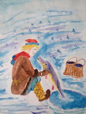 Рисование по щучьему велению в подготовительной группе