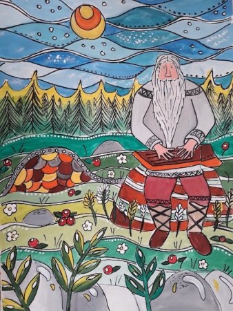 Эпос Калевала гусли