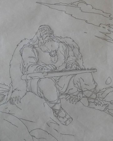 Иллюстрация к Карело-финскому эпосу Калевала