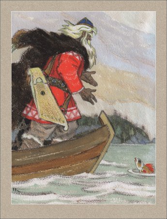 Николай Кочергин иллюстрации Калевала