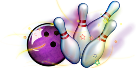 Боулинг акварель