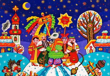 Народные праздники раскраска для детей