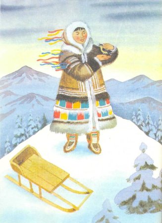 Сказки народов Ханты саамы с иллюстрациями