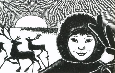 Якутский художник Мунхалов