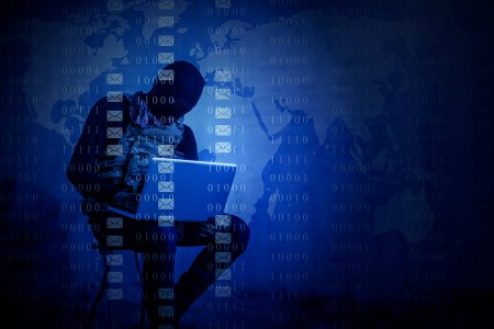 Карикатура киберпреступность