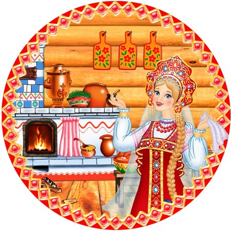 Раскраска кухня