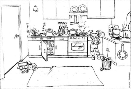 Хлеб в избе