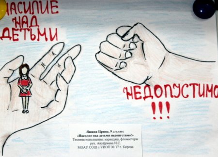 Плакаты против насилия