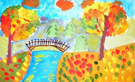 Осень рисунок для детей