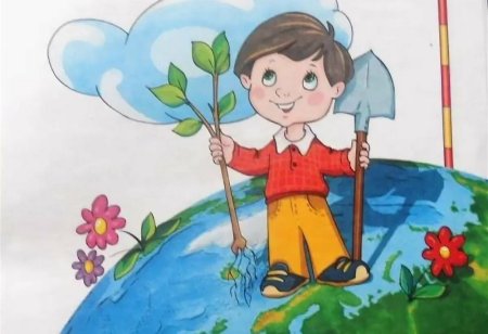 Рисунки родного края детские