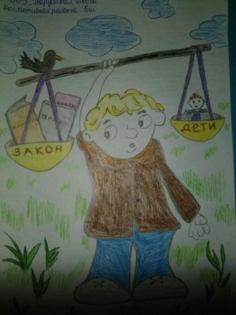 Рисунок на тему закон и порядок