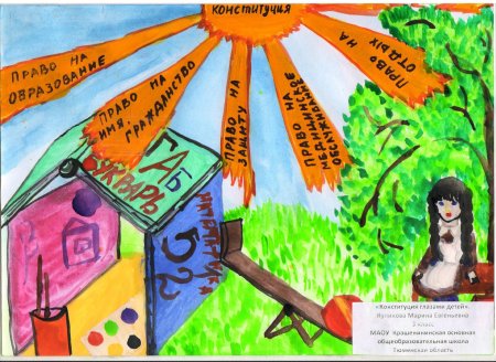 Конституция глазами детей рисунки