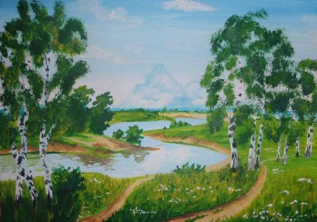 Рисунок на тему природа