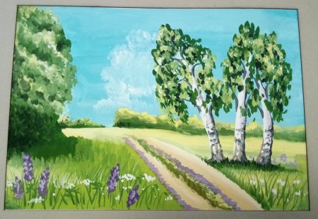 Пейзаж родной земли