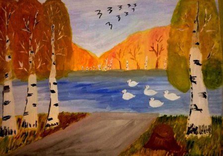 Рисунок на тему природа