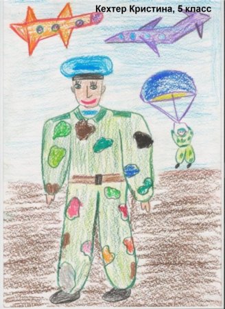 Рисунок на тему война