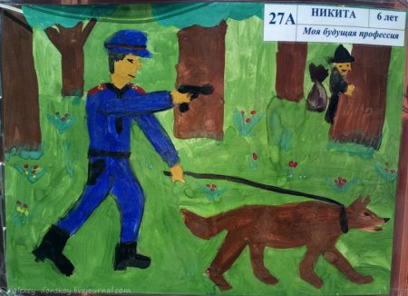 Моя будущая профессия рисунок