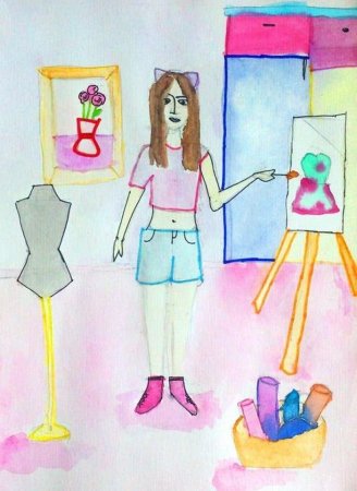 Рисунок на тему моя профессия