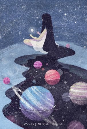 Рисунок на тему космос