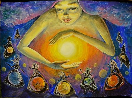Рисунки детей на тему космос в детском саду