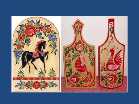 Городецкая роспись русский народный промысел