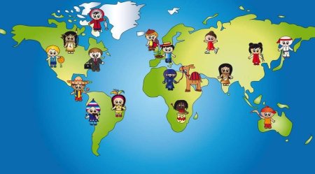 Народы по странам и континентам