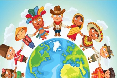 Карта мира нарисовать детям