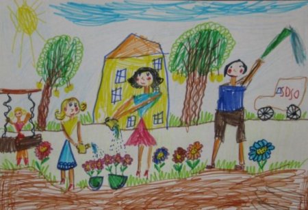 Рисунки 6 летних детей