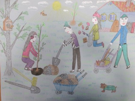 Рисование субботник